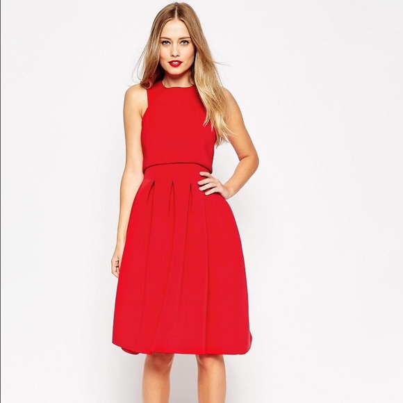 NWT! Asos Crop Top Dress