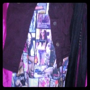 News paper styled shirt