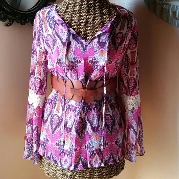 Como Vintage boho top