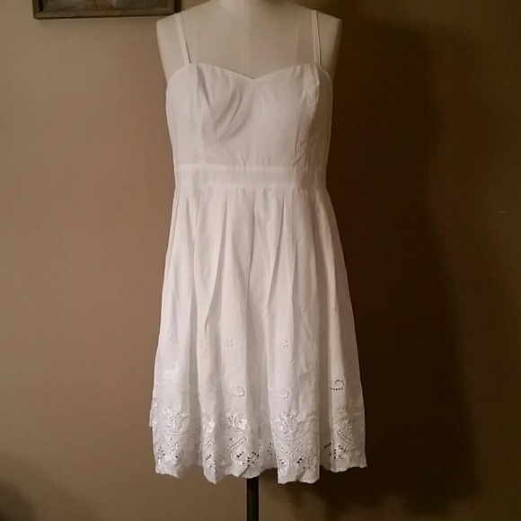 White eyelet dress-Going to donate on Friday