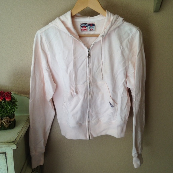 🌷 Lucky Brand 🌷 zipper front sweatshirt.