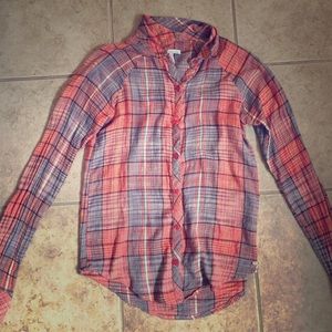 O'neill button up long sleeve