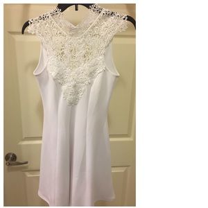 White Charlotte Russe Dress