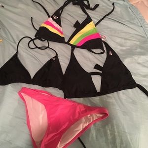 VOLCOME & ROXY bathing suit bundle!