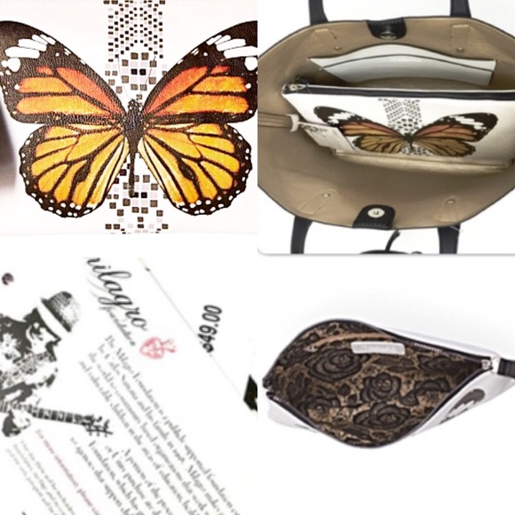 Carlos by Carlos Santana Large Butterfly Clutch - Picture 3 of 4