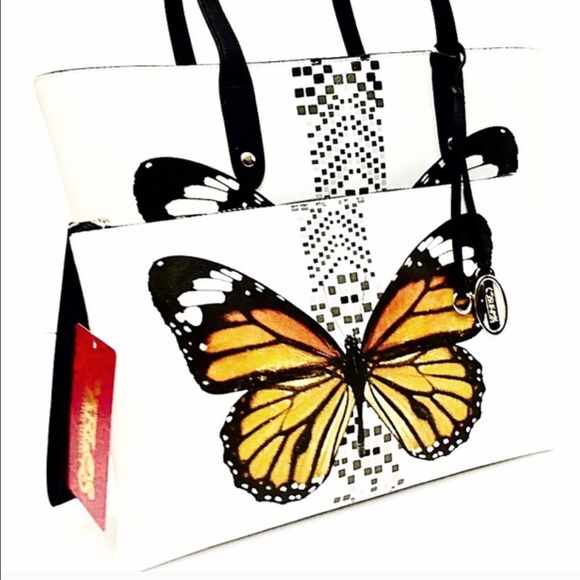 Carlos by Carlos Santana Large Butterfly Clutch - Picture 4 of 4