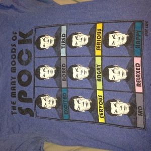 Moods of Spock Star Trek Shirt
