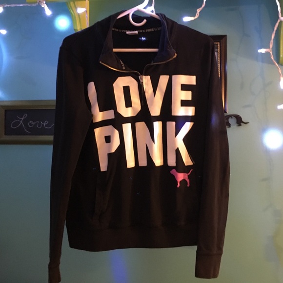 VS PINK Half Zip