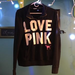 VS PINK Half Zip