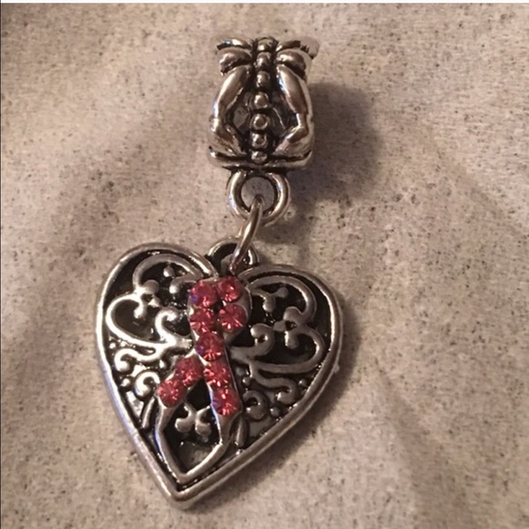 Breast Cancer Awareness Charm - Picture 3 of 4