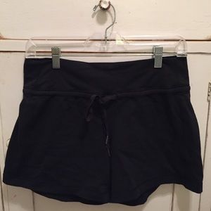 Lululemon basic black shorts