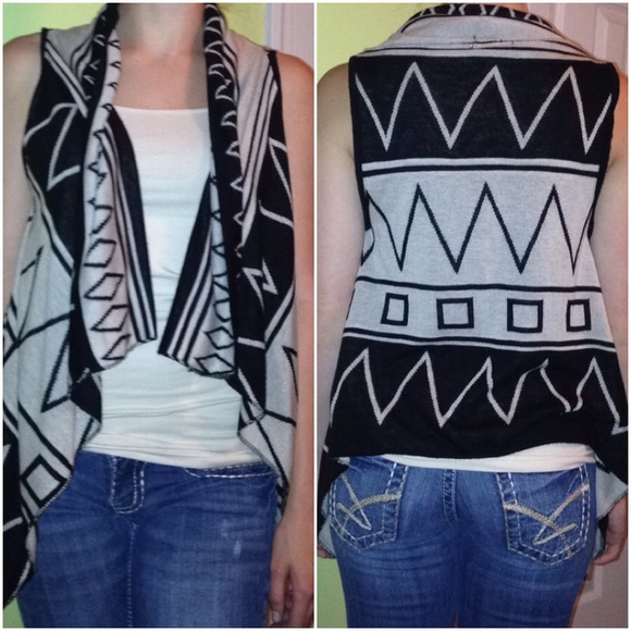 Black and Tan vest