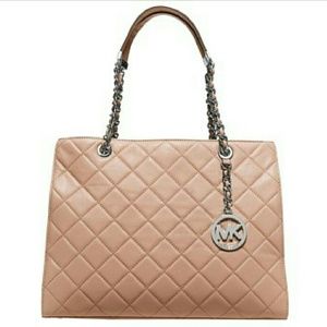 AUTHENTIC Michael Kors SUSANNAH Quilted Handbag