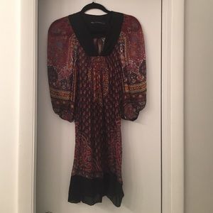 Zara boho print tunic