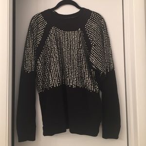 Zara sparkle sweatshirt