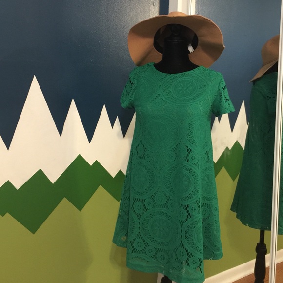 Free People Dresses & Skirts - Cute green dress