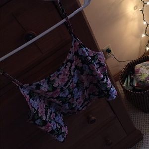 flowy crop top
