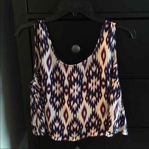 Charlotte Russe Tank Top With Bow