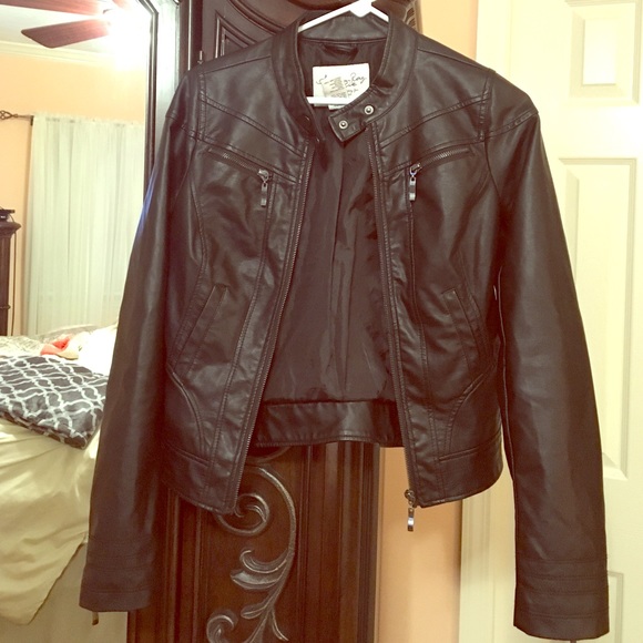 American Rag (faux) Leather Coat. NEW. Sz S