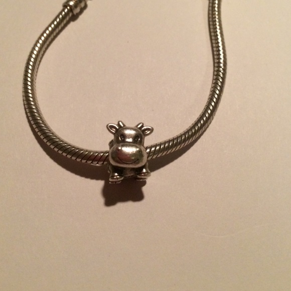 RETIRED Cow Pandora Charm