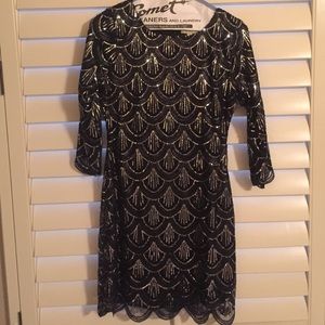 Sequin dress! Worn once for New Year's!