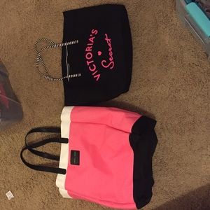 Two Victoria Secret bags