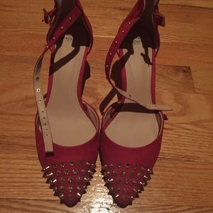 Zara studded heels