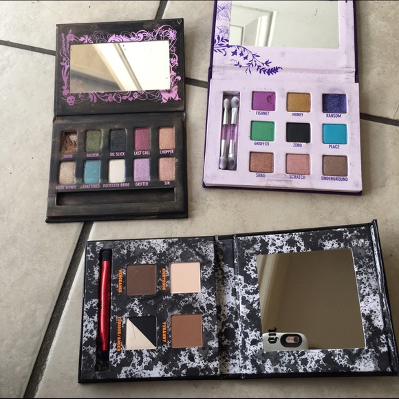 Urban Decay Other - BUNDLE OF URBAN DECAY PALETTES AS SEEN
