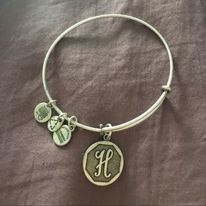 Alex and Ani H bracelet