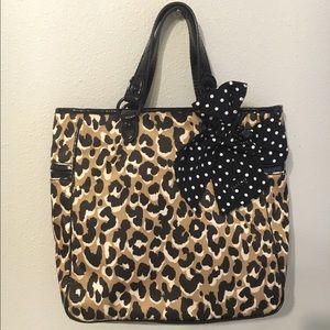 Juicy Couture cheetah purse and side purse