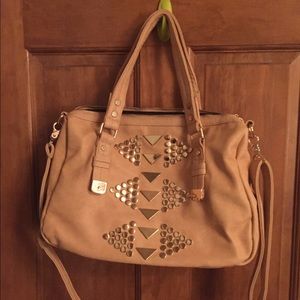 Trendy tan purse BRAND NEW