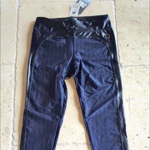 Track & field workout leggings