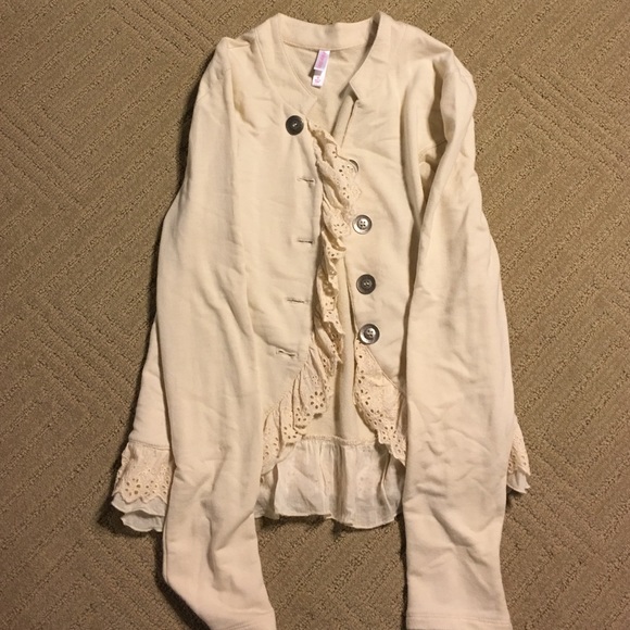 Beige vest/ jacket