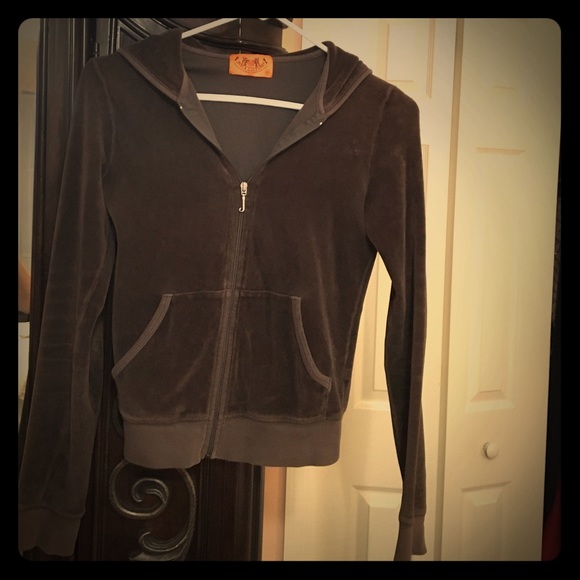 Juicy Couture Brown Zip Up- Sz S