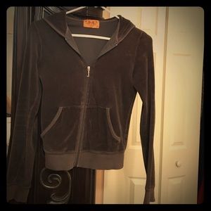 Juicy Couture Brown Zip Up- Sz S