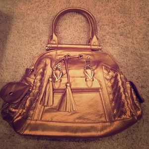 NEVER USED - METALLIC PURSE