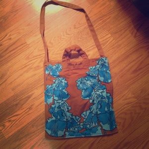 Marc Jacobs floral print canvas tote bag