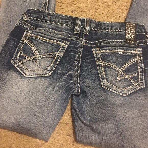 Amethyst boot cut jeans