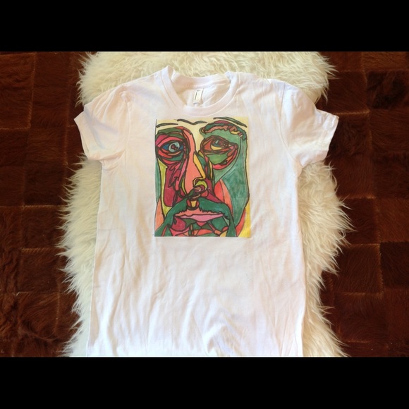 🔥Picasso hand designed tee! - Picture 2 of 2