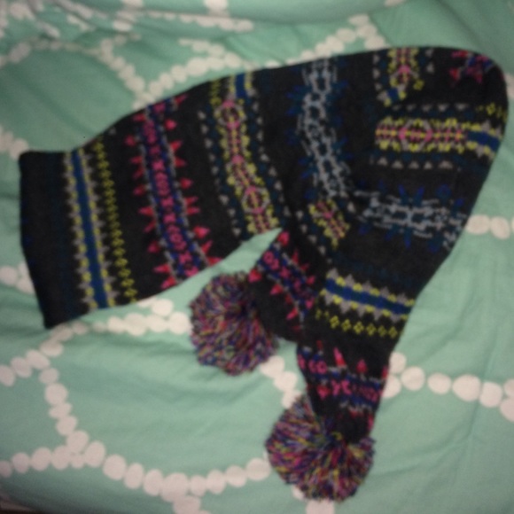 Cute winter print scarf