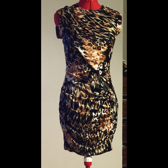 Sexy cheetah print party dress SZ 3