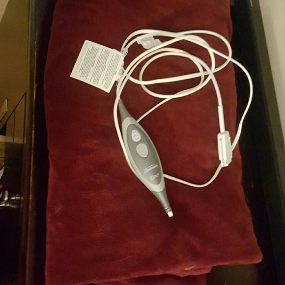 Sunbeam Microplush Electric Heated Throw