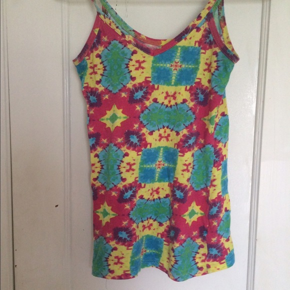 Tye dye tank