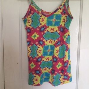 Tye dye tank
