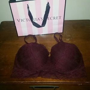 Maroon bralette