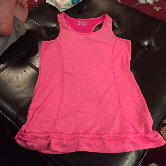 Hot pink tank top