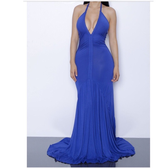 Blue maxi dress - Picture 2 of 4