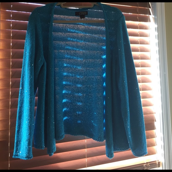 Celebrating Grace beautiful bright sweater - Picture 7 of 8