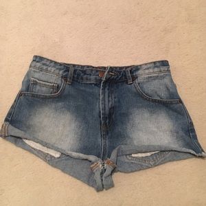 Forever 21 High Waisted Denim Shorts