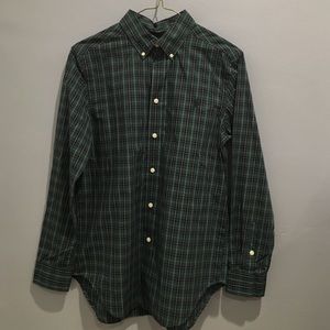 Ralph Lauren Button Down Plaid Shirt, Men's